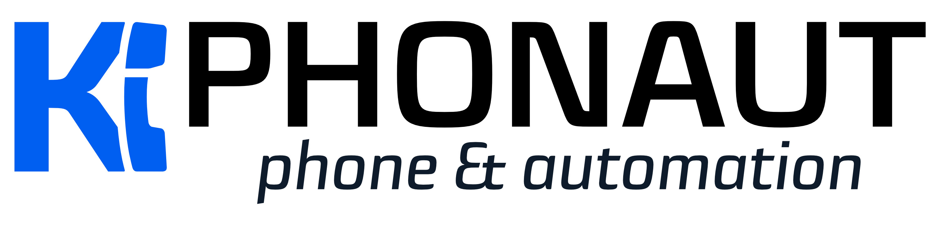 Kiphonaut Logo, KI-Telefonassistent Service